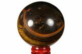 Polished Tiger's Eye Sphere #124623-1